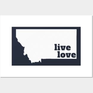 Montana - Live Love Montana Posters and Art